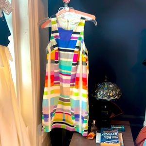 Beautiful colorful dress. Sexy and fun